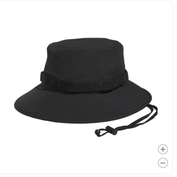 adidas Unisex Victory Bucket Hat with UPF 50+ Black - Picture 4 of 4